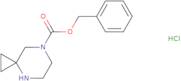 4,7-Diaza-spiro[2.5]octane-7-carboxylic acid benzyl ester, HCl salt