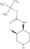 tert-Butyl N-[(3R,4S)-3-Fluoropiperidin-4-yl]carbamate