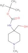 tert-butyl N-[4-(Hydroxymethyl)-1-methylpiperidin-4-yl]carbamate