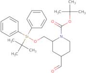 1-Boc-2-{[(tert-butyldiphenylsilyl)oxy]methyl}-4-formylpiperidine