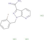 1-(2-Fluoro-benzyl)-1H-pyrazolo[3,4-b]pyridine-3-carboxamidine trihydrochloride