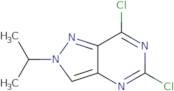 5,7-dichloro-2-isopropylpyrazolo[4,3-d]pyrimidine