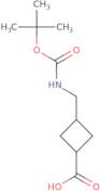 3-(((tert-Butoxycarbonyl)amino)methyl)cyclobutanecarboxylic acid