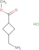Methyl 3-(aminomethyl)cyclobutanecarboxylate hydrochloride