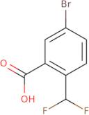 5-Bromo-2-(difluoromethyl)benzoic acid