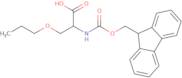 (S)-2-((((9H-Fluoren-9-yl)methoxy)carbonyl)amino)-3-propoxypropanoic acid