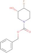 (3R,4S)-rel-4-Fluoro-3-hydroxy-1-piperidinecarboxylic acid phenylmethyl ester