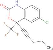 rac 6-Chloro-1,4-dihydro-4-(1-pentynyl)-4-(trifluoromethyl)-2H-3,1-benzoxazin-2-one