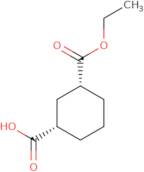 (1S,3R)-rel-3-(Ethoxycarbonyl)cyclohexanecarboxylic acid