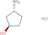 (1R,3R)-rel-3-Aminocyclopentanol hydrochloride