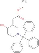 rac- (2E)-3-[(ethoxycarbonyl)methylene]-1-trityl-4-piperidinol