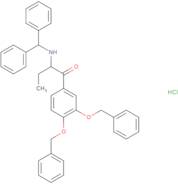 rac 1-[3,4-(dibenzyloxy)phenyl]-2-[(diphenylmethyl)amino]-1-butanone hydrochloride