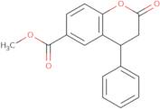 rac 6-methoxycarbonyl-4-phenyl-3,4-dihydrocoumarin