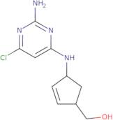 (1S,4R)-rel-4-[(2,5-diamino-6-chloro-4-pyrimidinyl)amino]-2-cyclopentene-1-methanol