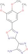 4-[5-(3,4,5-Trimethoxy-phenyl)-[1,2,4]oxadiazol-3-yl]-furazan-3-ylamine
