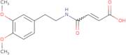 (2E)-3-{[2-(3,4-Dimethoxyphenyl)ethyl]carbamoyl}prop-2-enoic acid