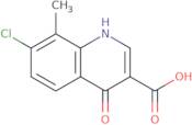 7-Chloro-4-hydroxy-8-methylquinoline-3-carboxylic acid