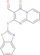 2-(1,3-Benzothiazol-2-ylsulfanyl)-4-oxo-4H-pyrido[1,2-a]pyrimidine-3-carbaldehyde