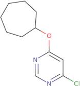 4-Chloro-6-(cycloheptyloxy)pyrimidine