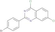 2-(4-Bromo-phenyl)-4,7-dichloro-quinazoline