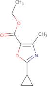 Ethyl 2-cyclopropyl-4-methyl-1,3-oxazole-5-carboxylate