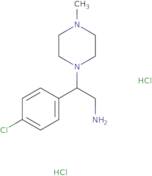 2-(4-Chloro-phenyl)-2-(4-methyl-piperazin-1-yl)-ethylamine dihydrochloride