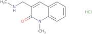 1-Methyl-3-((methylamino)methyl)quinolin-2(1H)-one hydrochloride