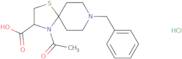 4-Acetyl-8-benzyl-4,8-diaza-1-thiaspiro[4.5]decane-3-carboxylic acid hydrochloride