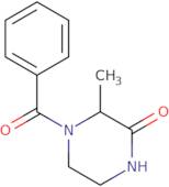 4-Benzoyl-3-methylpiperazin-2-one