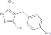 4-(3,5-Dimethyl-1H-pyrazol-4-ylmethyl)-phenylamine