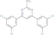 4,6-Bis(3,5-dichlorophenyl)-2-methylpyrimidine