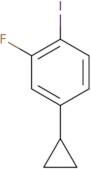 4-Cyclopropyl-2-fluoro-1-iodobenzene