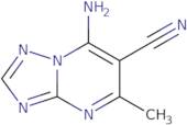 7-Amino-5-methyl[1,2,4]triazolo[1,5-a]pyrimidine-6-carbonitrile