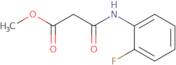 Methyl 2-[(2-fluorophenyl)carbamoyl]acetate
