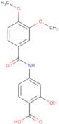 4-(3,4-Dimethoxybenzamido)-2-hydroxybenzoic acid