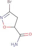 3-Bromo-4,5-dihydroisoxazole-5-carboxylic acid amide