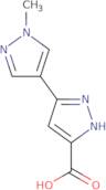 5-(1-Methyl-1H-pyrazol-4-yl)-1H-pyrazole-3-carboxylic acid