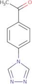 1-[4-(4H-1,2,4-Triazol-4-yl)phenyl]ethan-1-one