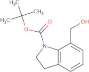 tert-Butyl 7-(hydroxymethyl)-2,3-dihydro-1H-indole-1-carboxylate