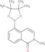 2-Methyl-5-(4,4,5,5-tetramethyl-1,3,2-dioxaborolan-2-yl)isoquinolin-1(2H)-one