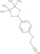 (4-Prop-2-ynoxyphenyl)boronic acid, pinacol ester