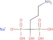 Sodium hydrogen (4-amino-1-hydroxy-1-phosphonobutyl)phosphonate