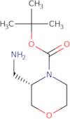 (S)-3-(Aminomethyl)morpholine-4-carboxylic acid tert-butyl ester