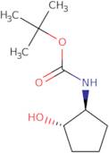 ((1S,2S)-2-Hydroxycyclopentyl)carbamic acid tert-butyl ester