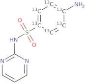 Sulfadiazine-(phenyl-13C6)