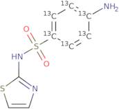 Sulfathiazole-(phenyl-13C6)