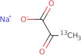 Sodium pyruvate-3-13C