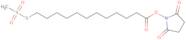 N-Succinimidyloxycarbonylundecyl methanethiosulfonate