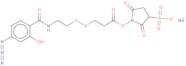 Sulfo-N-succinimidyl3-[[2-(p-azidosalicylamido)ethyl]-1,3'-dithio]propionate