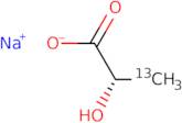 Sodium l-lactate-3-13C solution